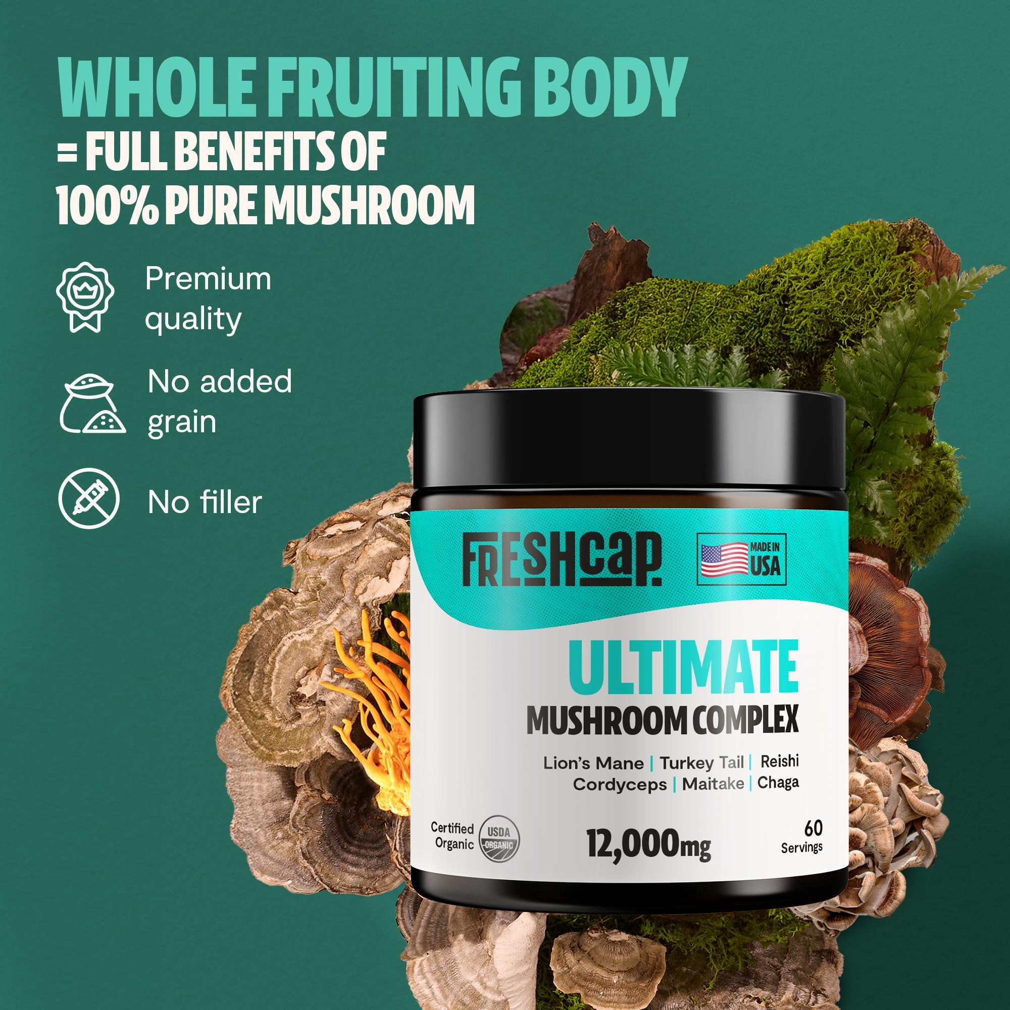 MushroomMind: Ultimate Nootropic Focus Formula - Health-Care by Handbags Specialist Headquarter | Available at Handbags Specialist Headquarter