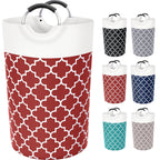 Collapsible Hamper Bag - Grey - Laundry Baskets by Handbags Specialist Headquarter | Available at Handbags Specialist Headquarter