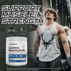 Bucked Up Micronized Creatine - Unflavored Power Boost - Healthcare by Handbags Specialist Headquarter | Available at Handbags Specialist Headquarter