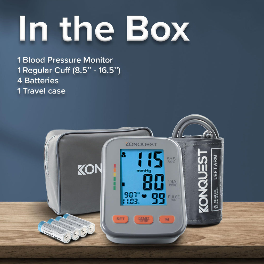 Konquest ArmBP Monitor - Health & Household by Handbags Specialist Headquarter | Available at Handbags Specialist Headquarter