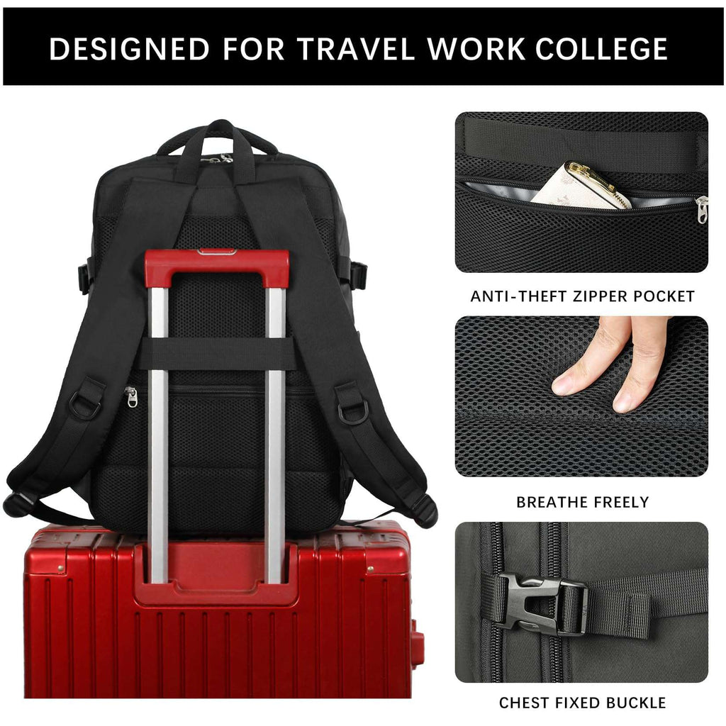 SHRRADOO Travel Backpack - Backpack Bags by Handbags Specialist Headquarter | Available at Handbags Specialist Headquarter