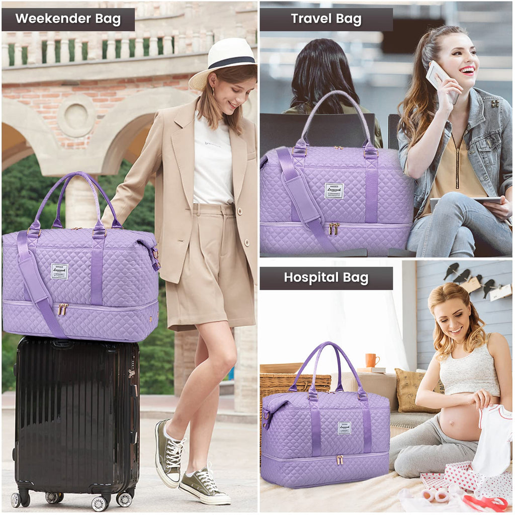 LOVEVOOK All-in-One Duffle: Travel & Gym Ready - Luggage Travel Bags by Handbags Specialist Headquarter | Available at Handbags Specialist Headquarter