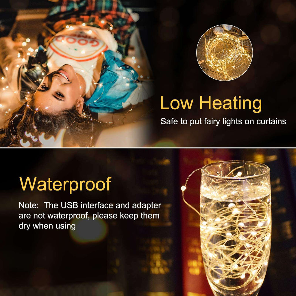 Minetom 300 LED Dimmable Fairy Curtain Lights - Decor by Handbags Specialist Headquarter | Available at Handbags Specialist Headquarter