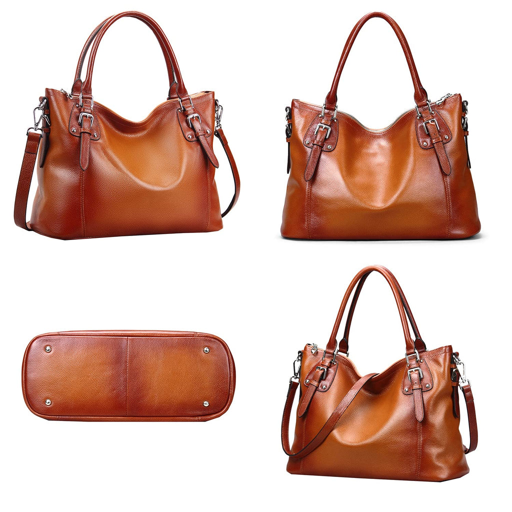 Genuine Leather Women's Tote Shoulder Bag
