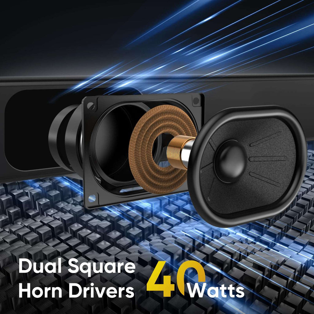 Smart SoundBar: Custom Bass & Compact Design -  by Handbags Specialist Headquarter | Available at Handbags Specialist Headquarter