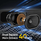 Smart SoundBar: Custom Bass & Compact Design -  by Handbags Specialist Headquarter | Available at Handbags Specialist Headquarter