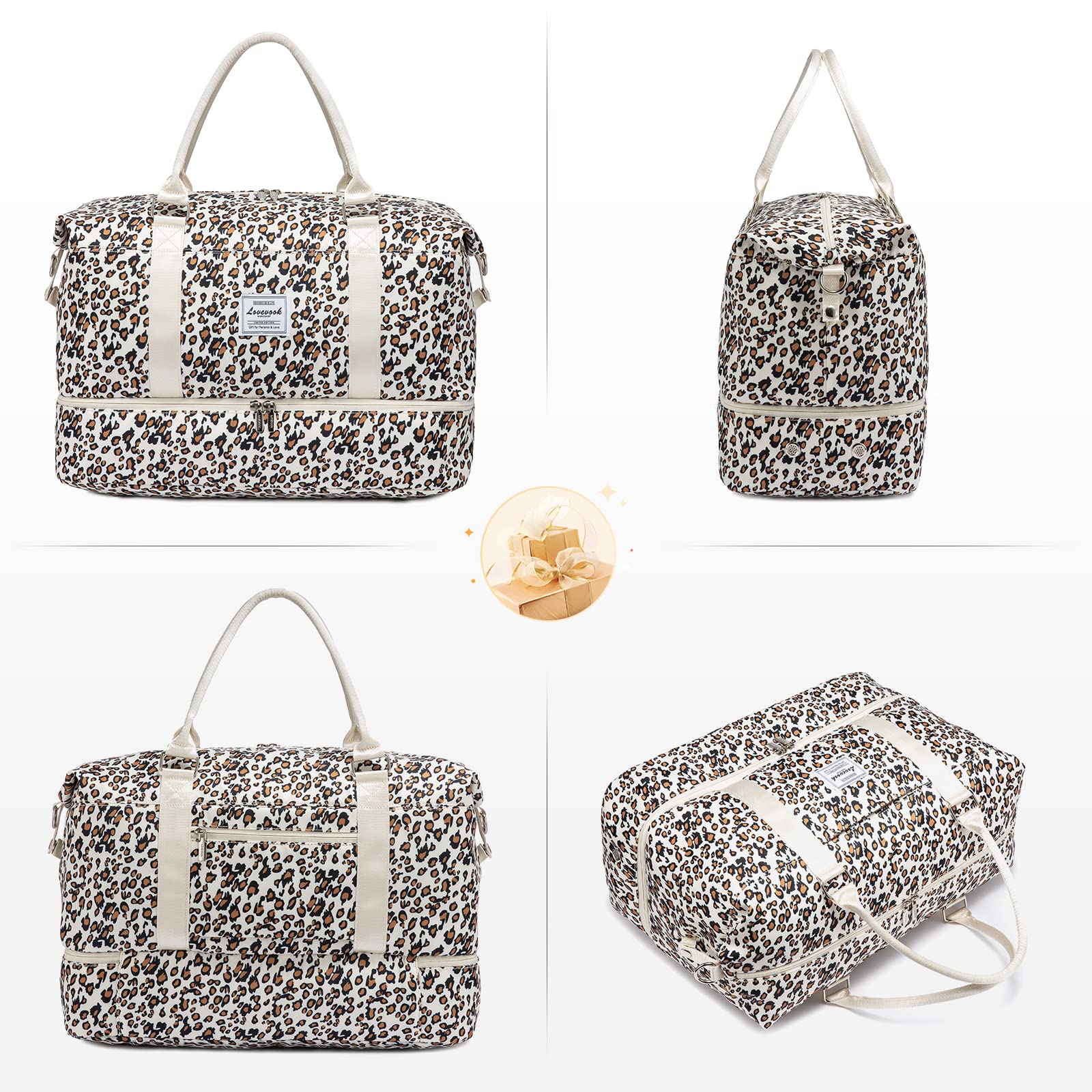 LOVEVOOK All-in-One Duffle: Travel & Gym Ready - Luggage Travel Bags by Handbags Specialist Headquarter | Available at Handbags Specialist Headquarter