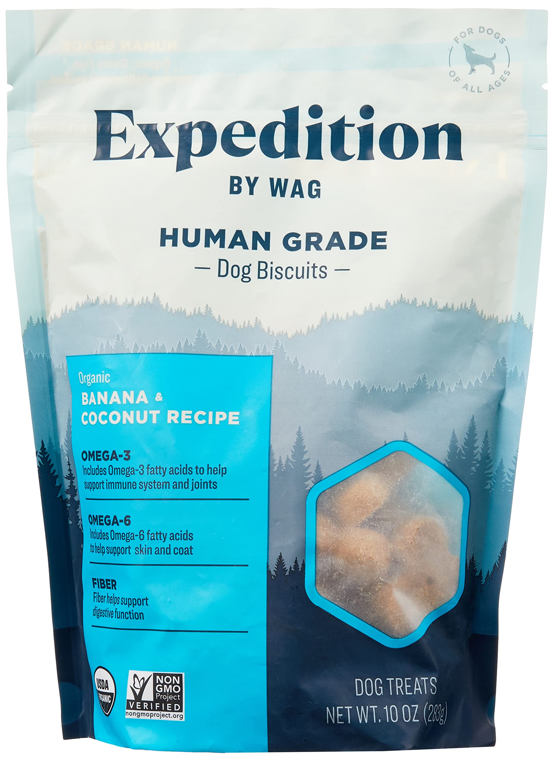 Wag Expedition Pumpkin Chia Dog Treats, Organic Biscuits - Pet Supplies by Handbags Specialist Headquarter | Available at Handbags Specialist Headquarter