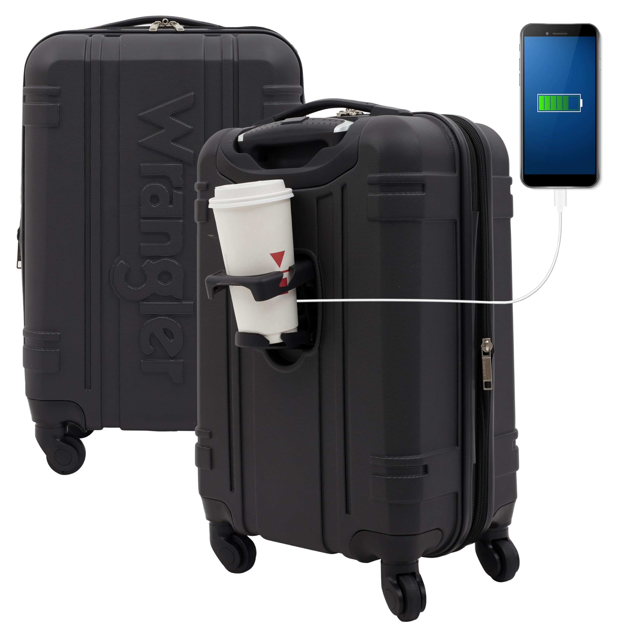 Wrangler Astro Hydro 20 Hardside Carry-On Luggage -  by Handbags Specialist Headquarter | Available at Handbags Specialist Headquarter