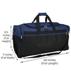 DALIX 25 XL Vacation Travel Duffle Bag