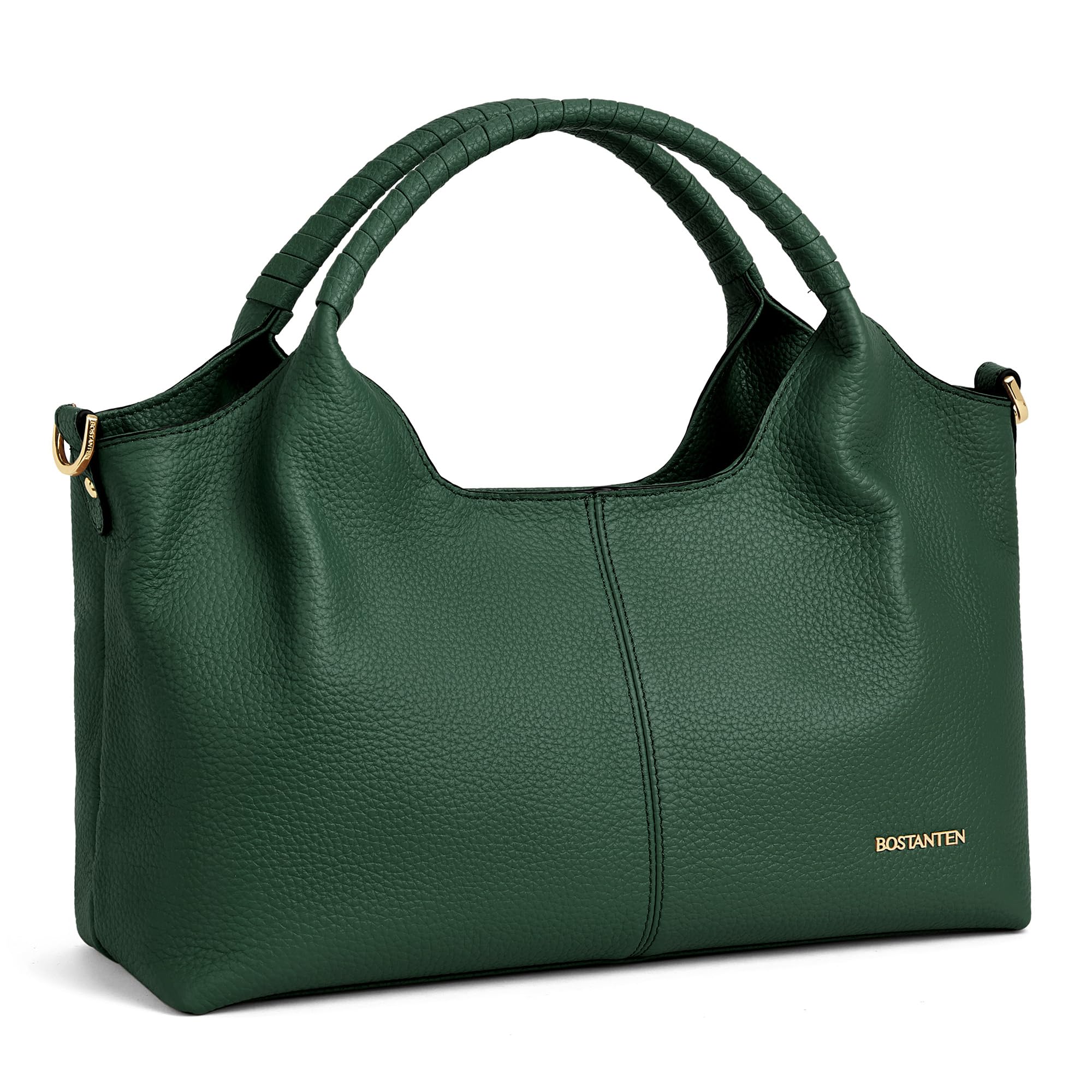BOSTANTEN Leather Satchel Crossbody Handbag for Women