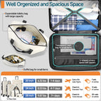 Hoteel 3-Piece Luggage Set - Luggage Travel Bags by Handbags Specialist Headquarter | Available at Handbags Specialist Headquarter