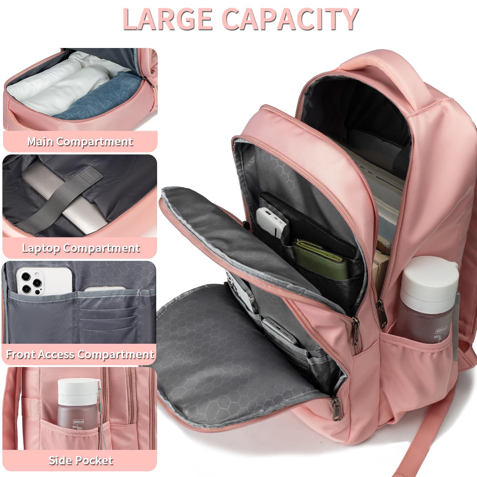 ChargeMate Laptop Backpack - Backpack Bags by Handbags Specialist Headquarter | Available at Handbags Specialist Headquarter