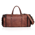 Vintage Leather 32 Handmade Travel Duffle Bag