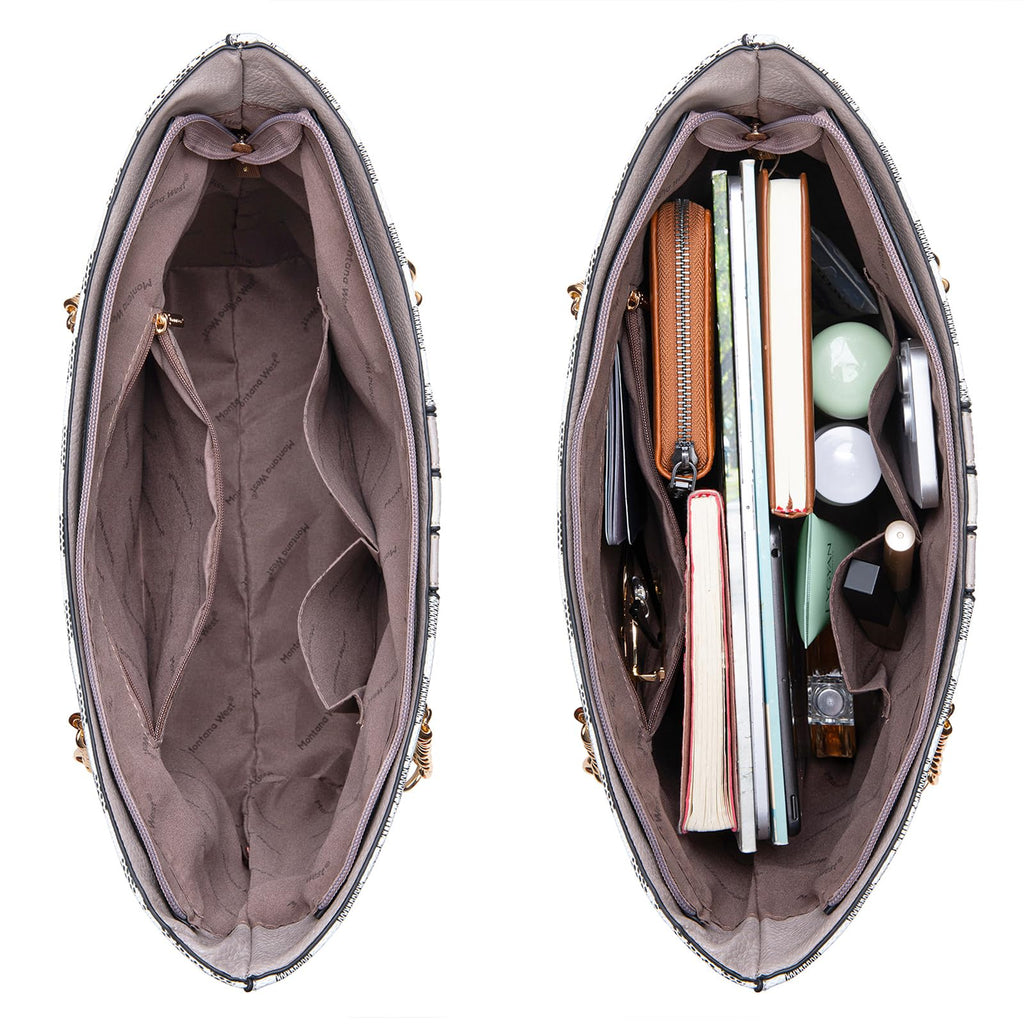 Montana Chic: Women's Chain-Handle Tote