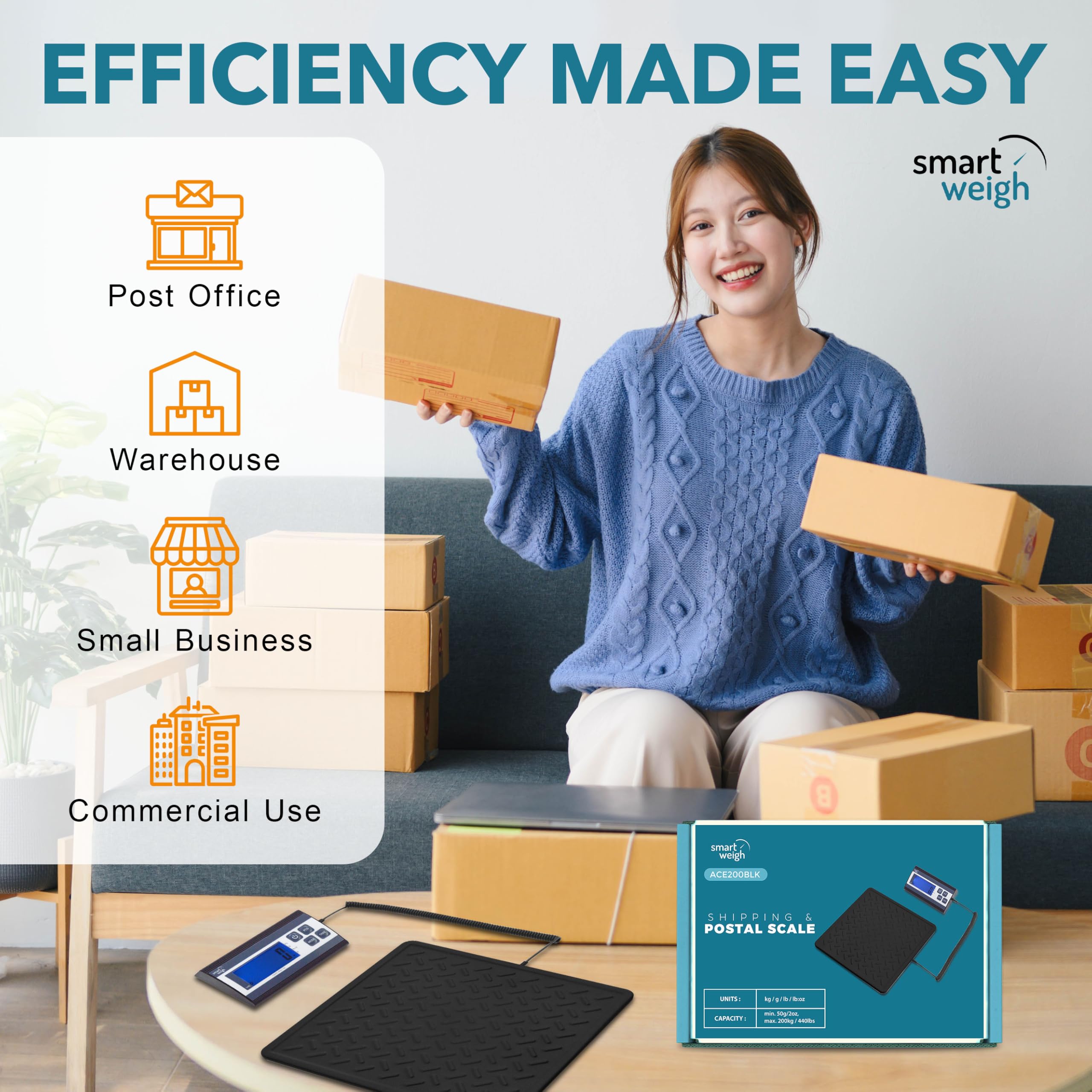 ProWeigh 440: Smart Postal & Shipping Scale