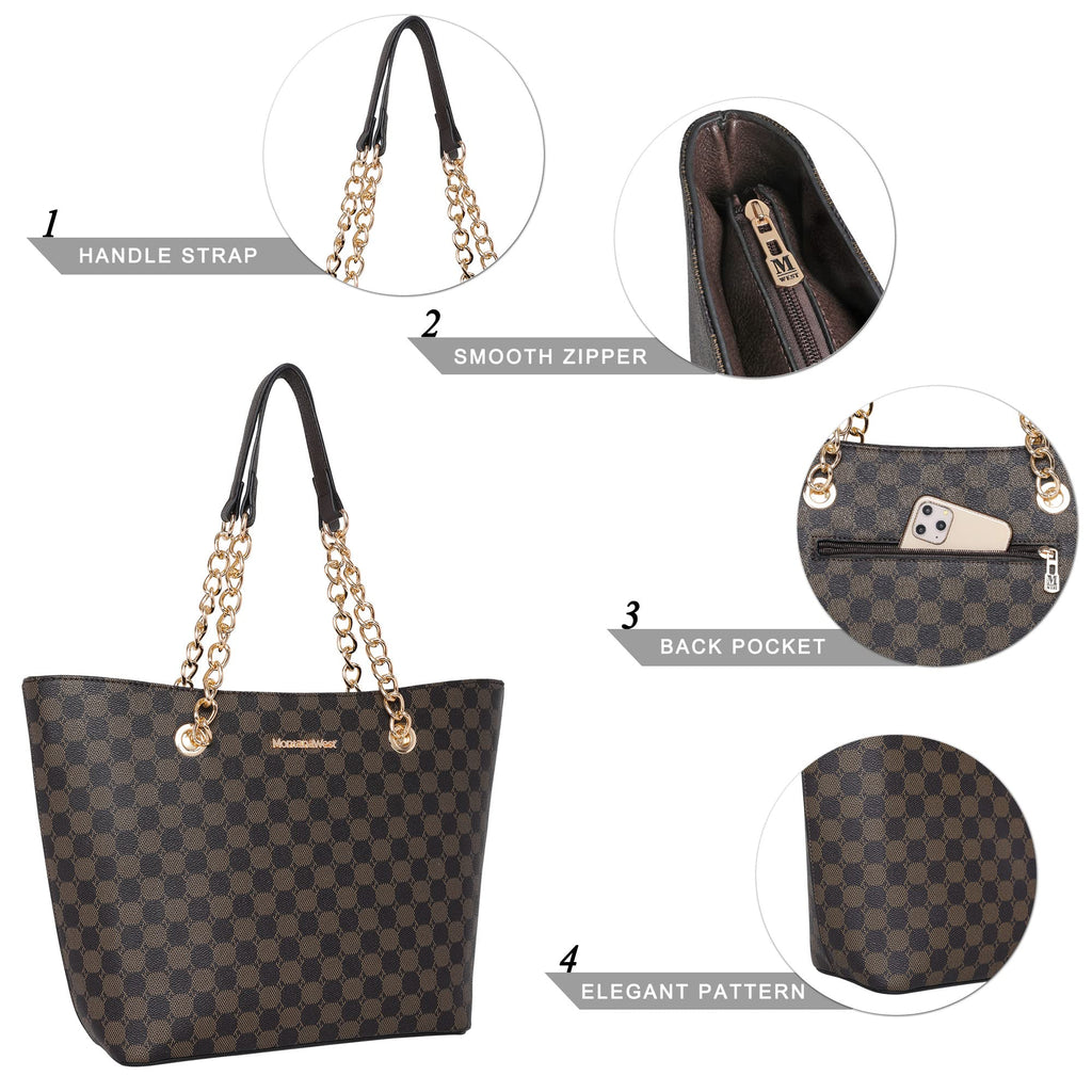 Montana Chic: Women's Chain-Handle Tote