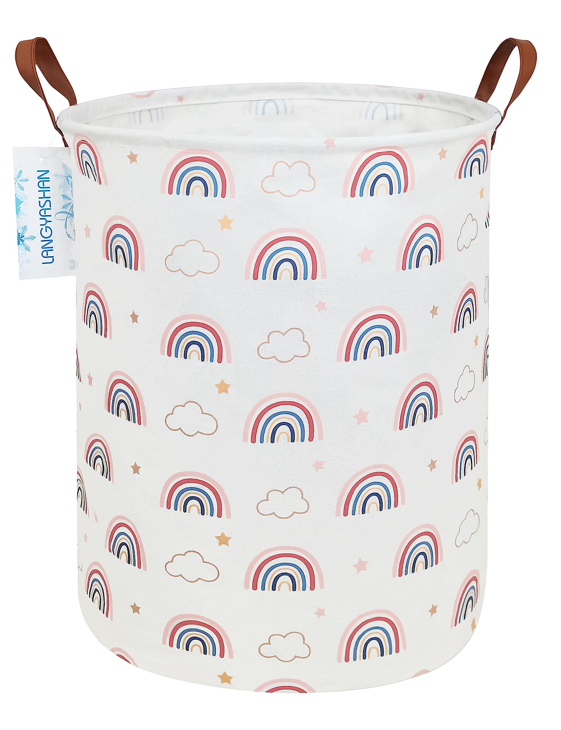 Collapsible Canvas Hamper by LANGYASHAN - Laundry Baskets by Handbags Specialist Headquarter | Available at Handbags Specialist Headquarter