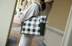MKF Collection Vegan Leather Tote & Wallet Set
