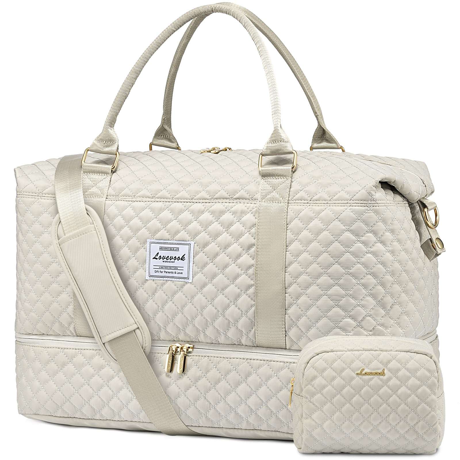 LOVEVOOK All-in-One Duffle: Travel & Gym Ready - Luggage Travel Bags by Handbags Specialist Headquarter | Available at Handbags Specialist Headquarter