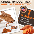 Brutus & Barnaby Sweet Potato Pup Delights - Pet Supplies by Handbags Specialist Headquarter | Available at Handbags Specialist Headquarter