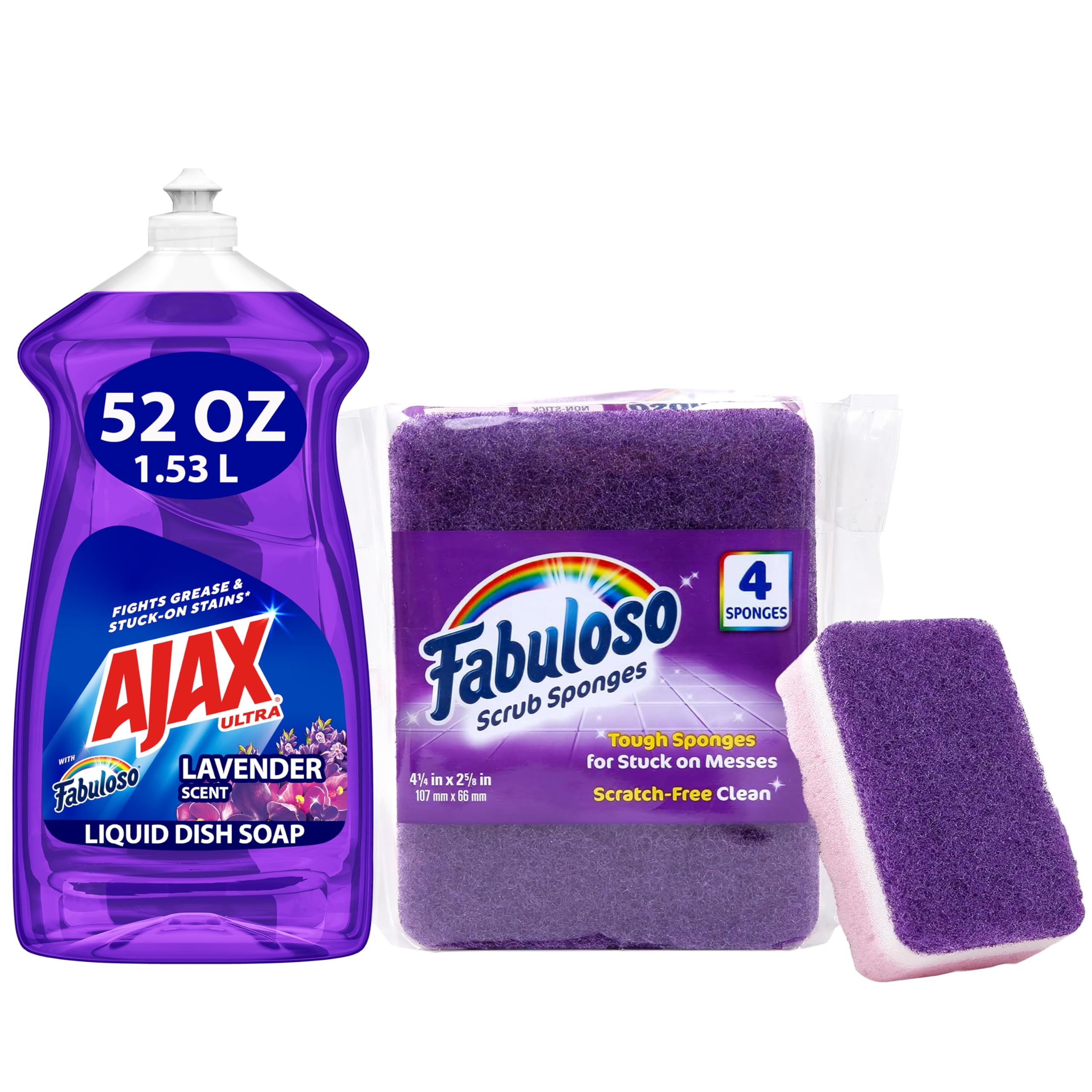 Ajax Triple Orange Dish Soap - 90 fl oz - Dish Soap Liquid by Handbags Specialist Headquarter | Available at Handbags Specialist Headquarter