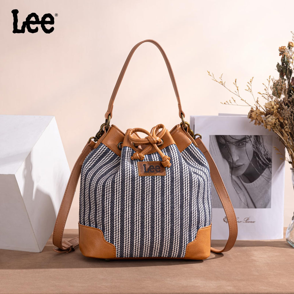 Montana West Lee Drawstring Hobo Bucket Bag -  by Handbags Specialist Headquarter | Available at Handbags Specialist Headquarter