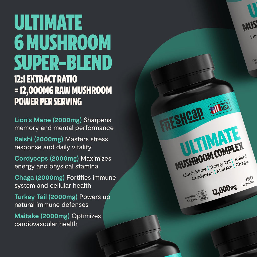 MushroomMind: Ultimate Nootropic Focus Formula - Health-Care by Handbags Specialist Headquarter | Available at Handbags Specialist Headquarter