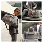 Wildroad 50L Waxed Canvas Waterproof Duffle Bag