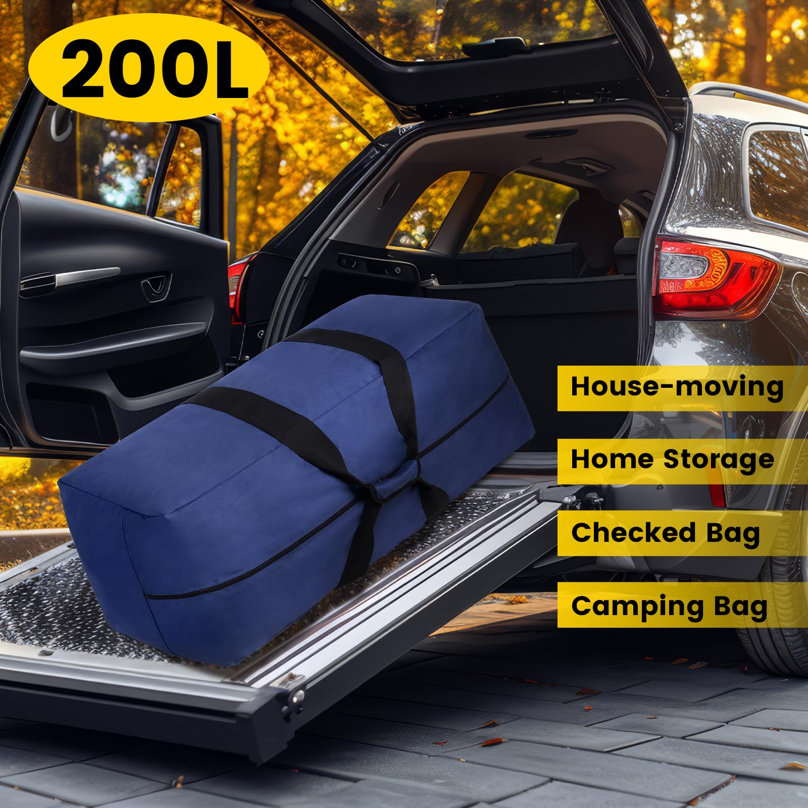 VoyagerMax 100L Travel Duffel - Foldable & Durable