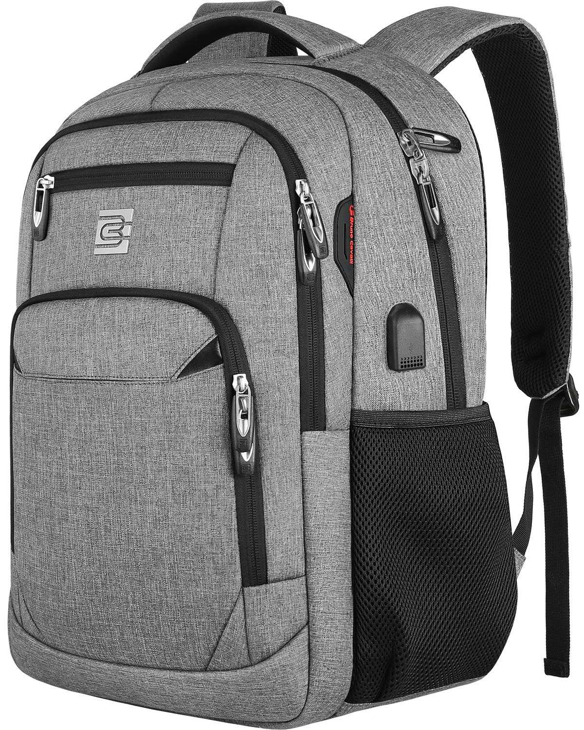 SecureSlim Laptop Backpack with USB & Water Resistance - Backpack Bags by Handbags Specialist Headquarter | Available at Handbags Specialist Headquarter