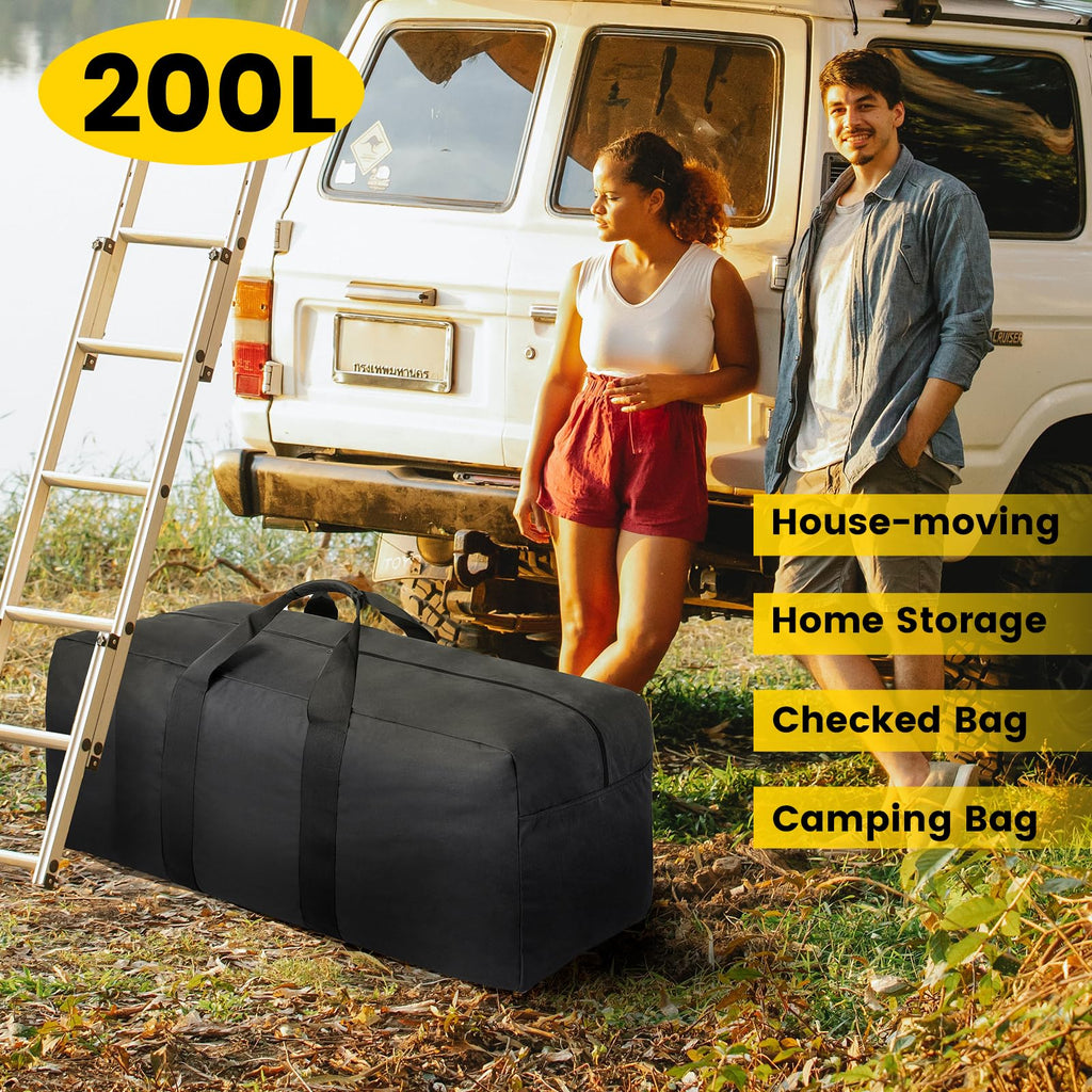 VoyagerMax 100L Travel Duffel - Foldable & Durable