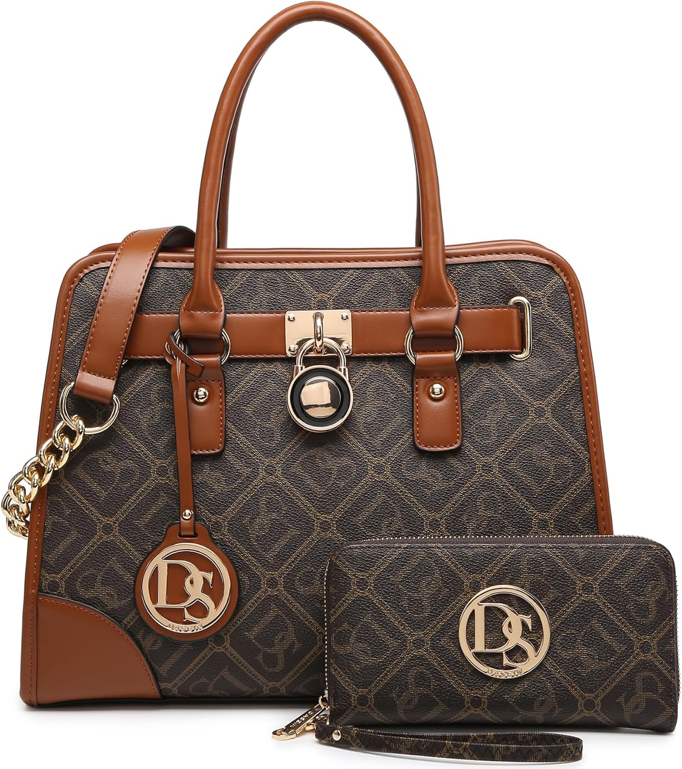 Dasein Luxe Set: Top Handle & Hobo Handbags Duo - Satchels Handbags by Handbags Specialist Headquarter | Available at Handbags Specialist Headquarter