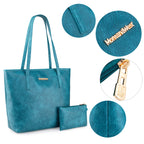 Montana Charm: Vegan Leather Tote & Shoulder Bag