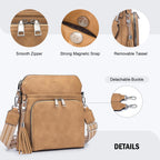 Tassel Charm Crossbody Bag for Women -  by Handbags Specialist Headquarter | Available at Handbags Specialist Headquarter