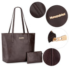 Montana Charm: Vegan Leather Tote & Shoulder Bag