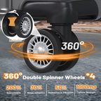 JetGlide 3pc Spinner: Expandable Hardshell Luggage - Travel Sets by Handbags Specialist Headquarter | Available at Handbags Specialist Headquarter