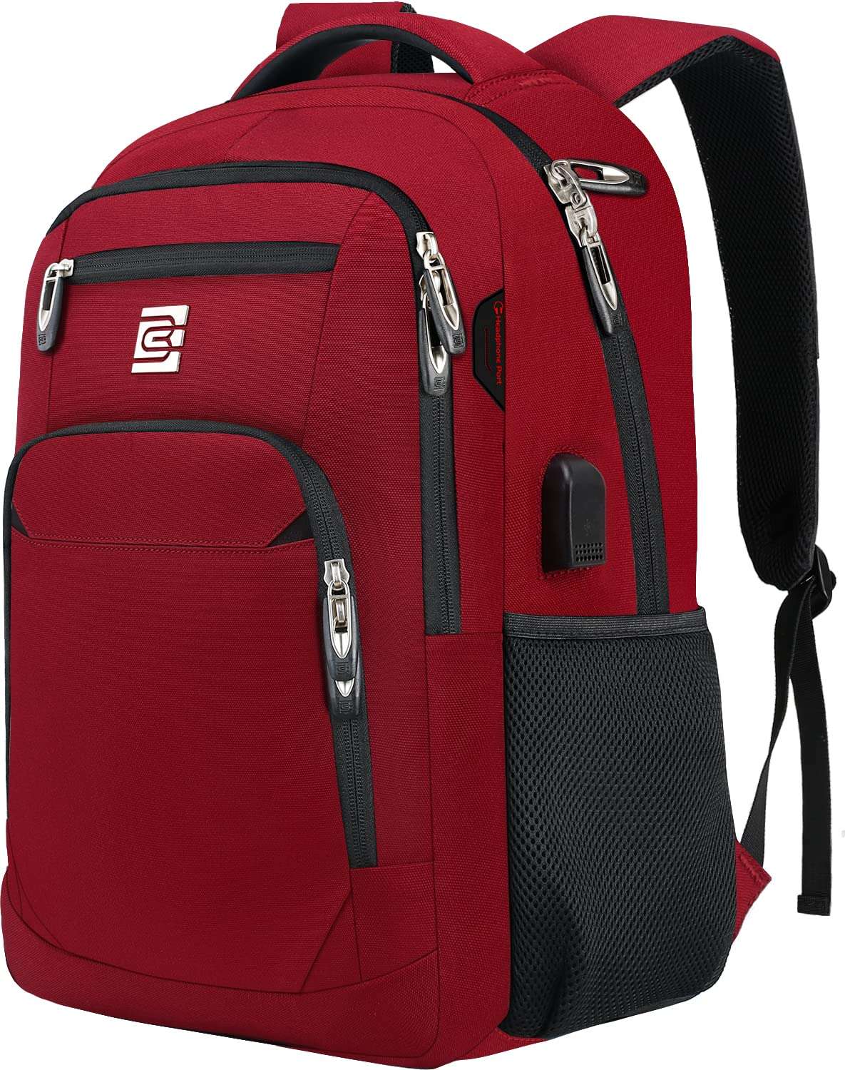 SecureSlim Laptop Backpack with USB & Water Resistance - Backpack Bags by Handbags Specialist Headquarter | Available at Handbags Specialist Headquarter