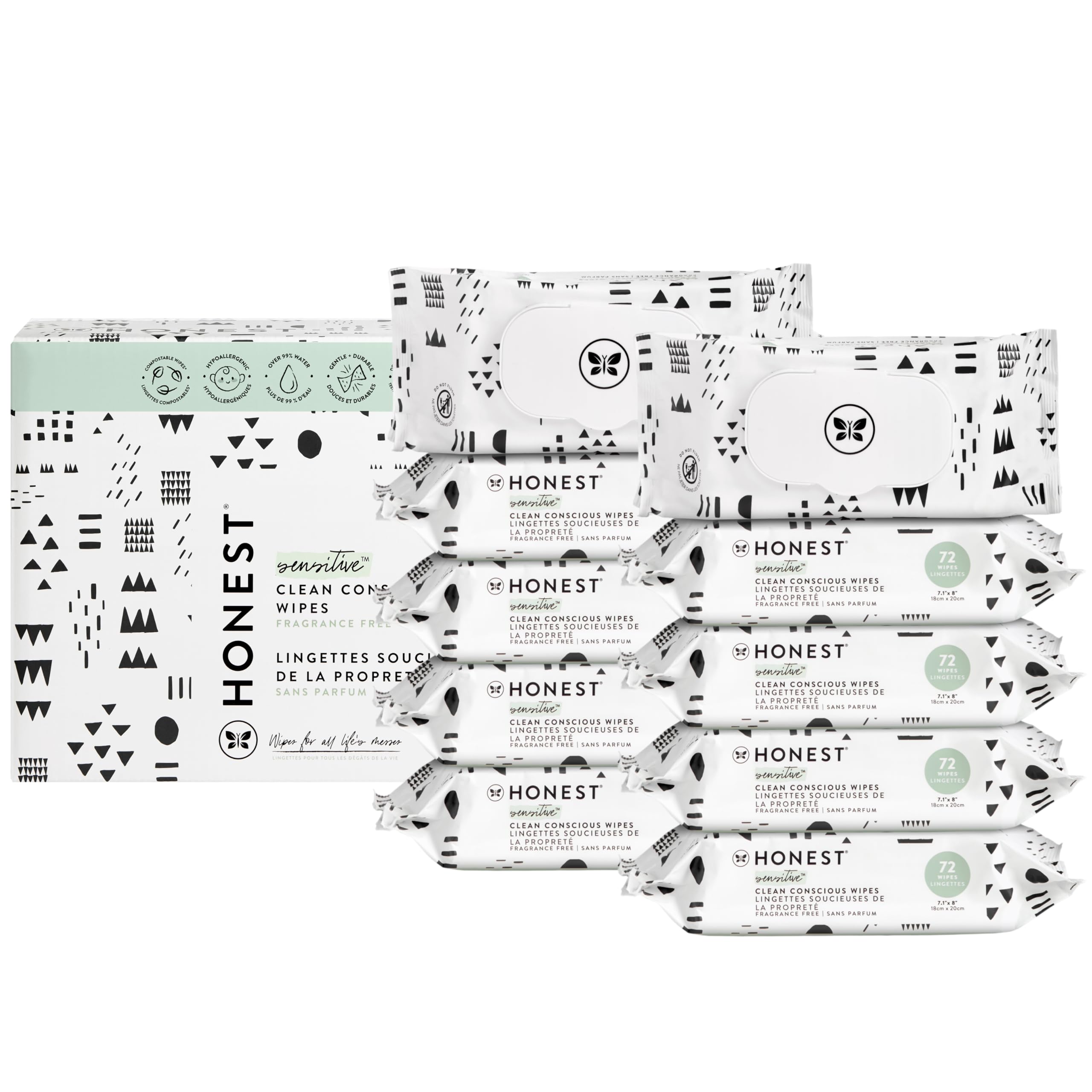 EcoGentle Multi-Use Wipes for Sensitive Skin - Baby Products by Handbags Specialist Headquarter | Available at Handbags Specialist Headquarter