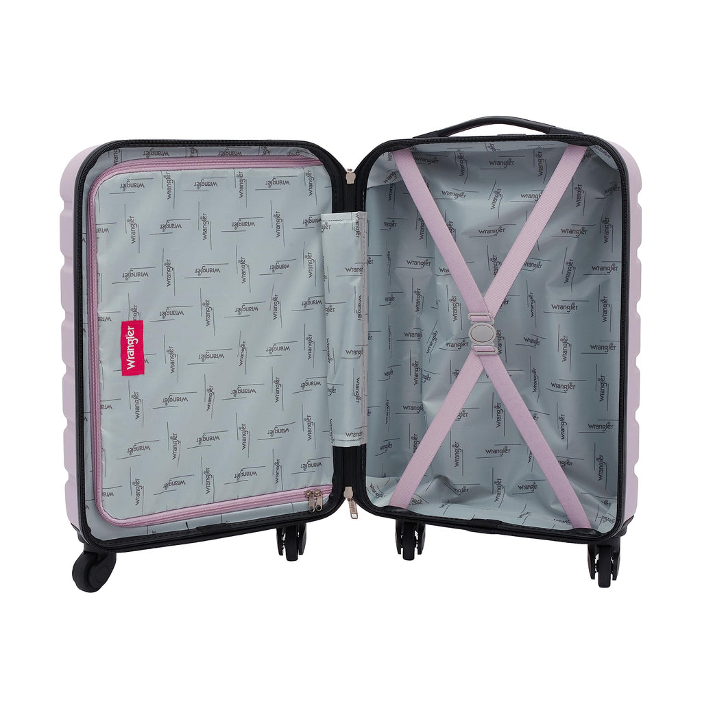 Wrangler 22 Olive Hardside Spinner Carry-On