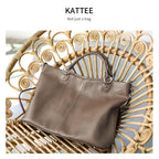 Kattee Women's Leather Tote Bag