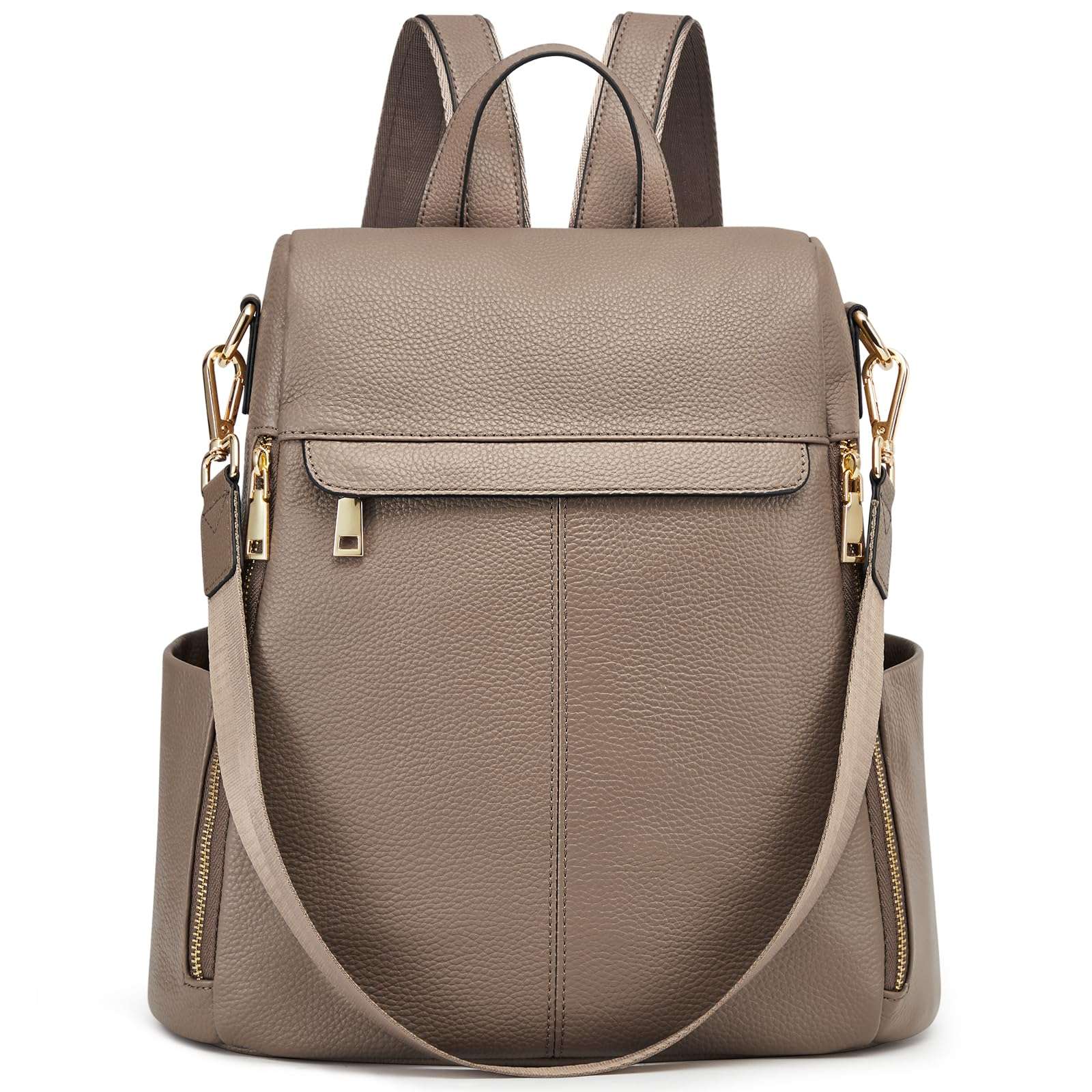 Kattee Women's Luxe Anti-Theft Leather Backpack Bag - Backpack Bags by Handbags Specialist Headquarter | Available at Handbags Specialist Headquarter