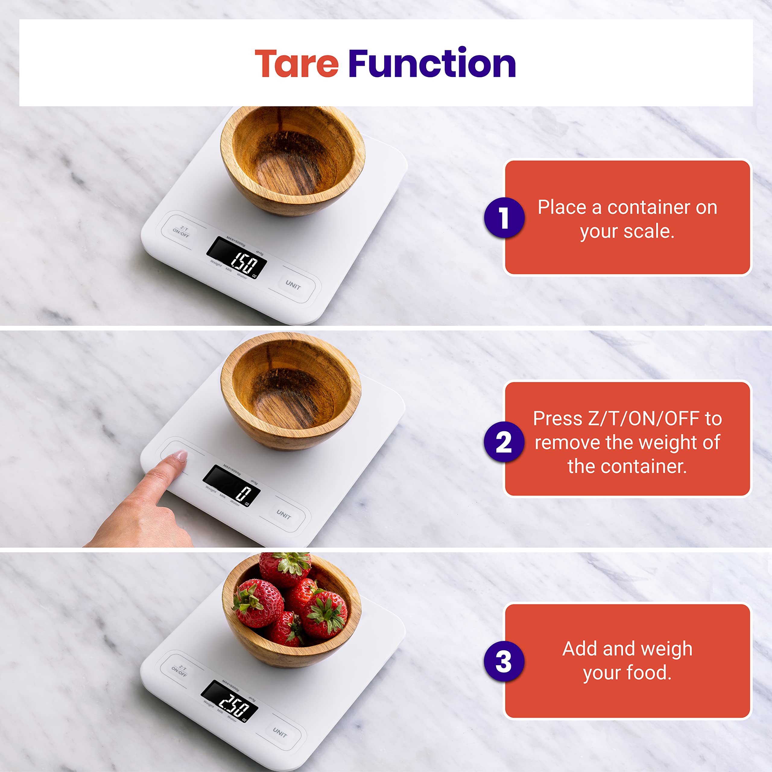 Etekcity Precision Scale: Grams & Ounces Master - Home & Kitchen by Handbags Specialist Headquarter | Available at Handbags Specialist Headquarter