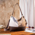 West Zip Hobo Purse - Crossbody Bags by Handbags Specialist Headquarter | Available at Handbags Specialist Headquarter
