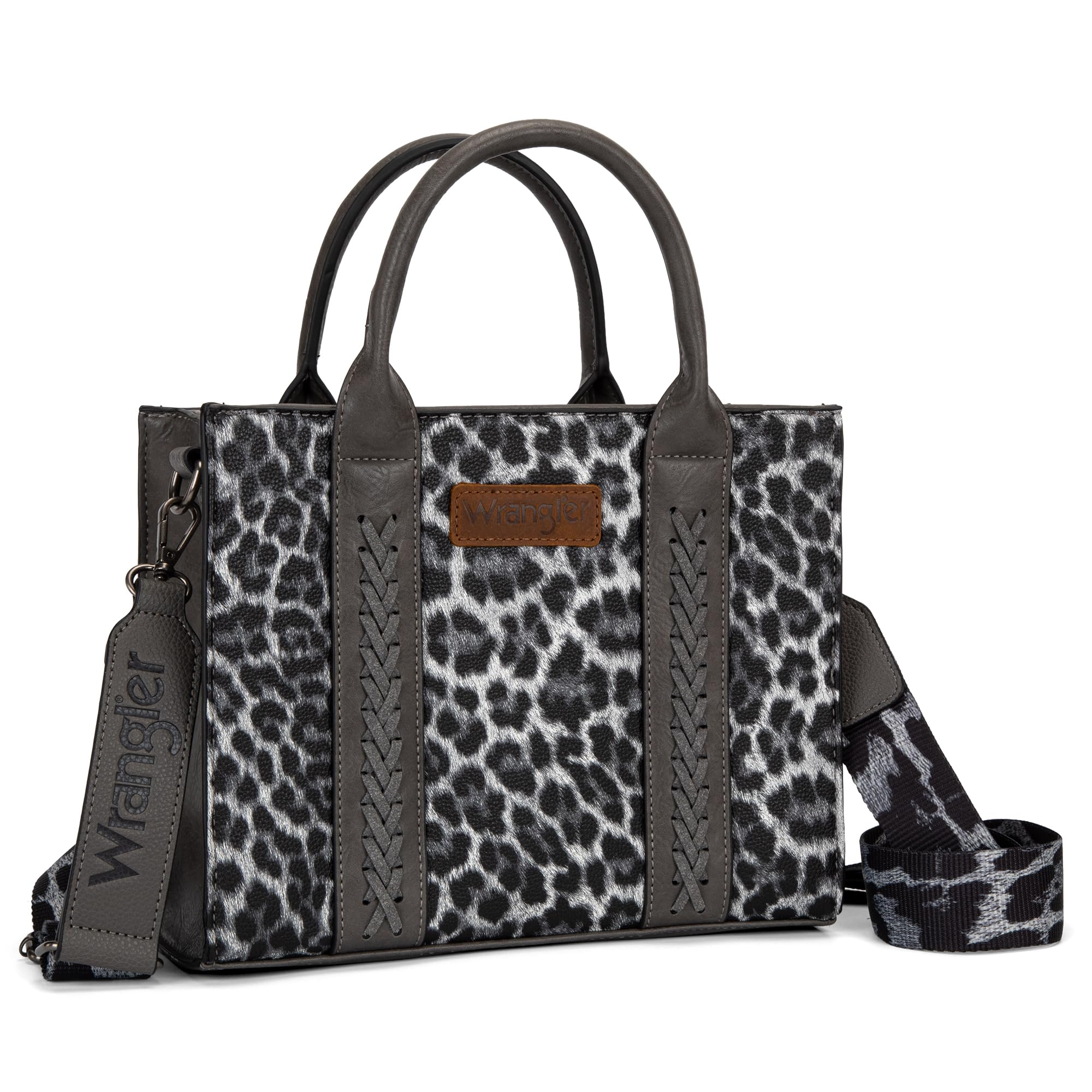 Western Chic Wrangler Tote: Vegan Leather, Versatile Strap