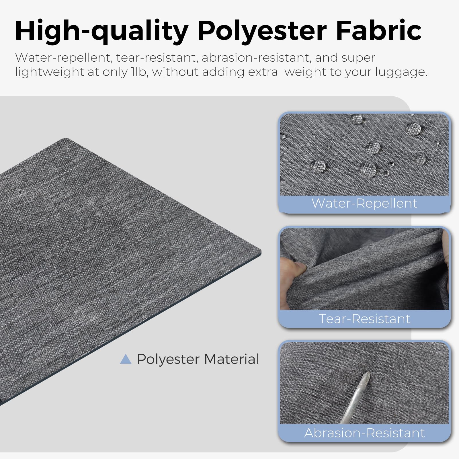 VoyageMax 65L Foldable Duffel - Water-Repellent