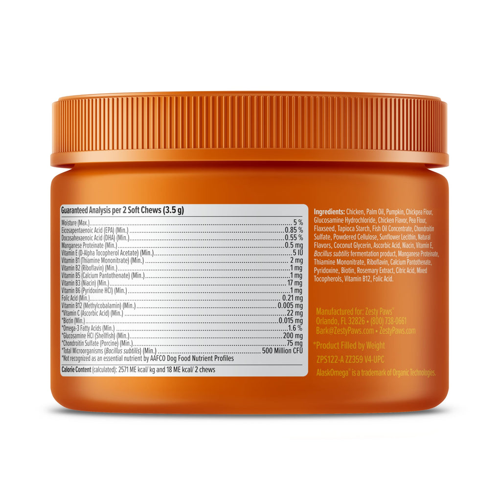 PawZest Omega Multivitamin Chews - Senior & Puppy -  by Handbags Specialist Headquarter | Available at Handbags Specialist Headquarter