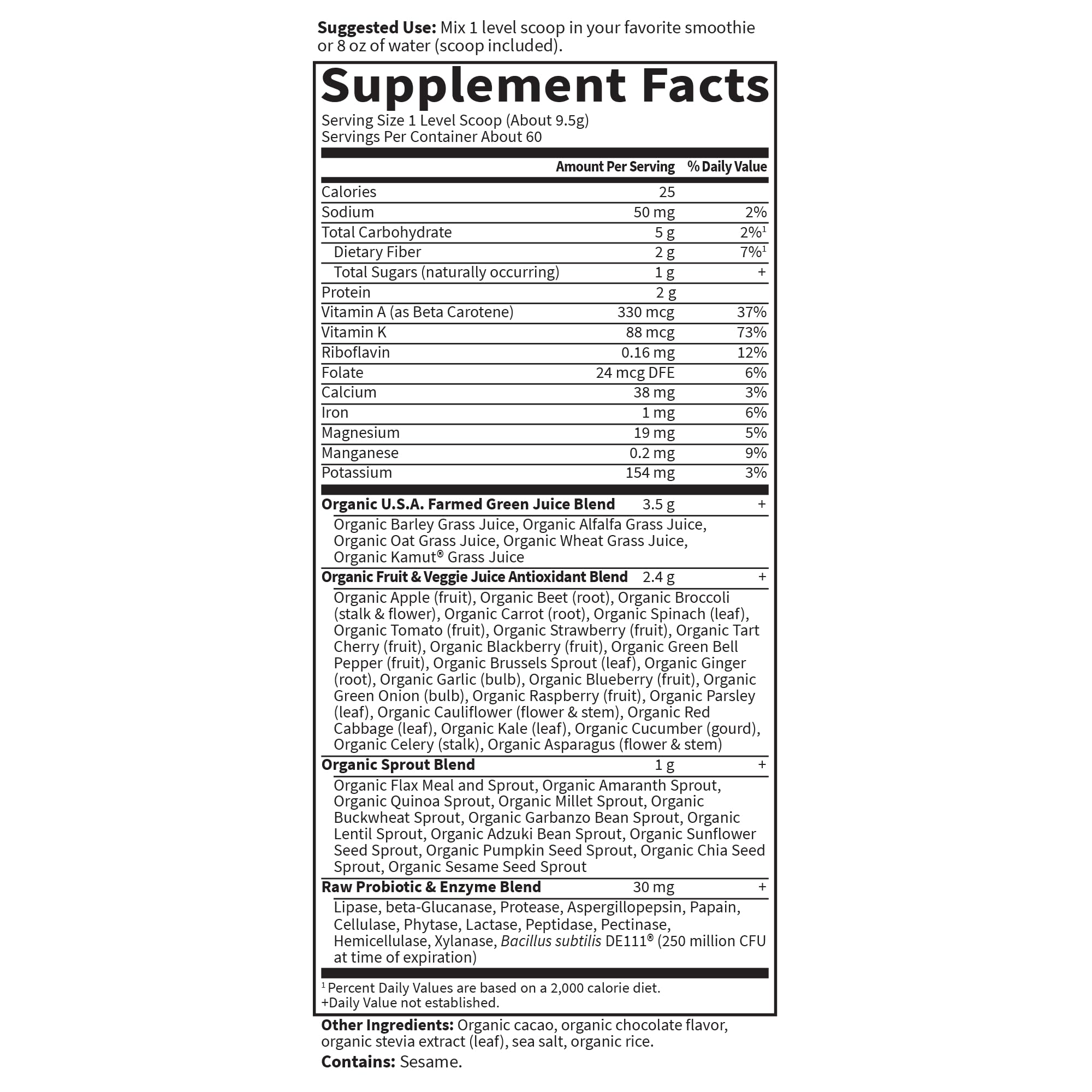 GreenVitality Superfood Powder - Juiced Greens Blend - Health Care by Handbags Specialist Headquarter | Available at Handbags Specialist Headquarter