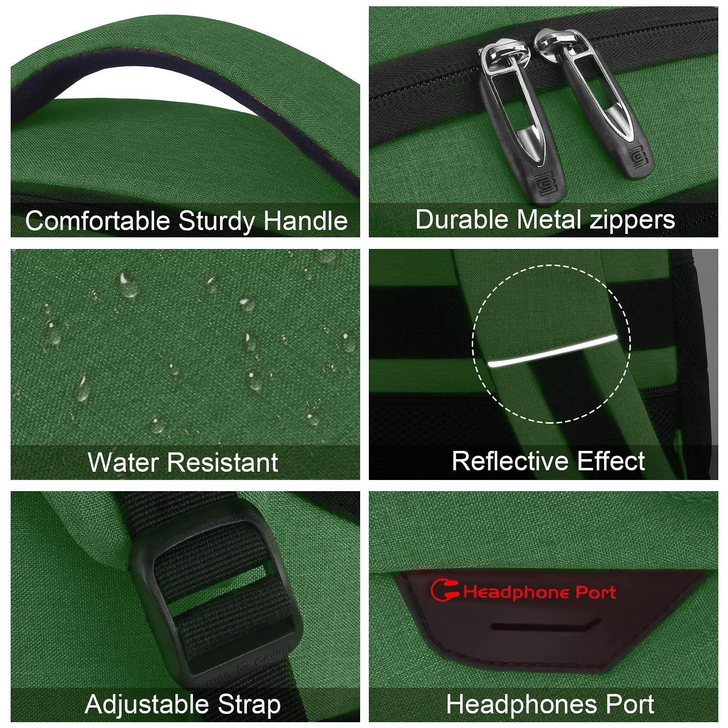 SecureSlim Laptop Backpack with USB & Water Resistance - Backpack Bags by Handbags Specialist Headquarter | Available at Handbags Specialist Headquarter