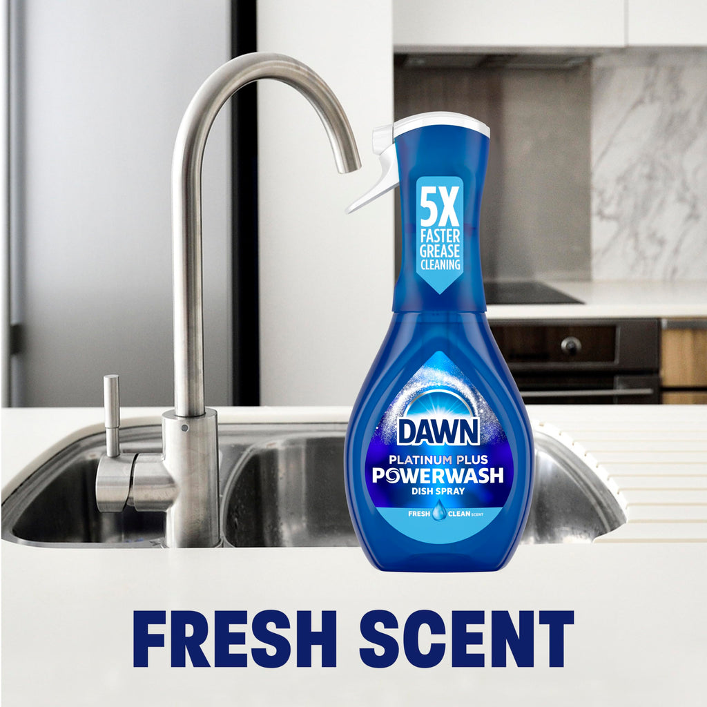 Dawn Powerwash Fresh: 1 Spray + 3 Refill Bundle - Dish Soap Liquid by Handbags Specialist Headquarter | Available at Handbags Specialist Headquarter